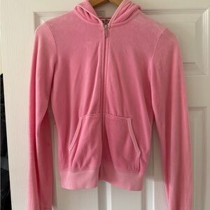 Juicy Couture Bubblegum Pink Velour Hoodie
